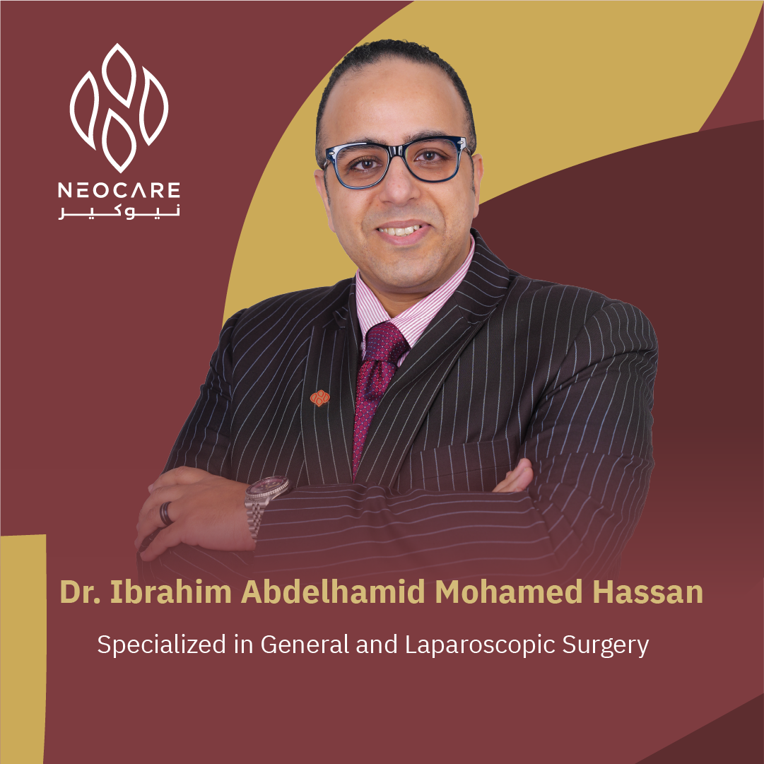 Dr. Ibrahim Abdelhamid - Specialist in General & Laparoscopic Surgery, NEOCARE Kuwait
