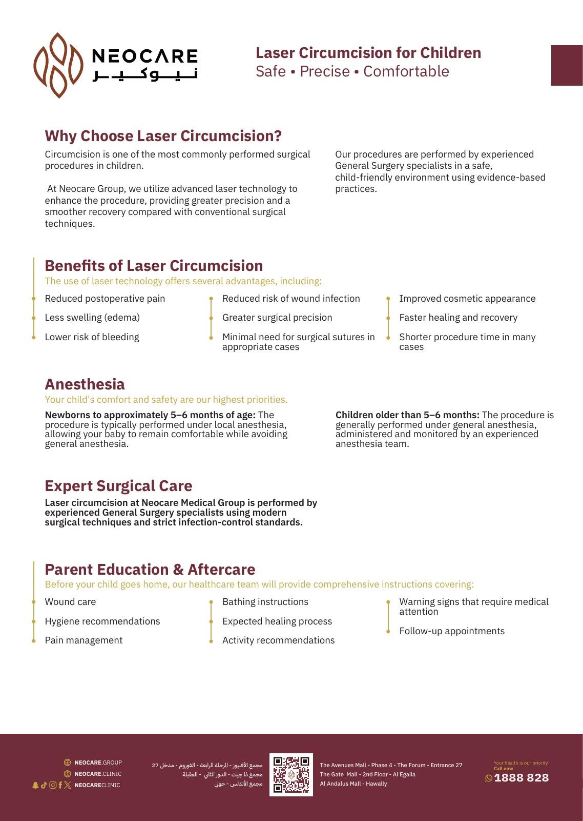 Laser Circumcision for Children - English